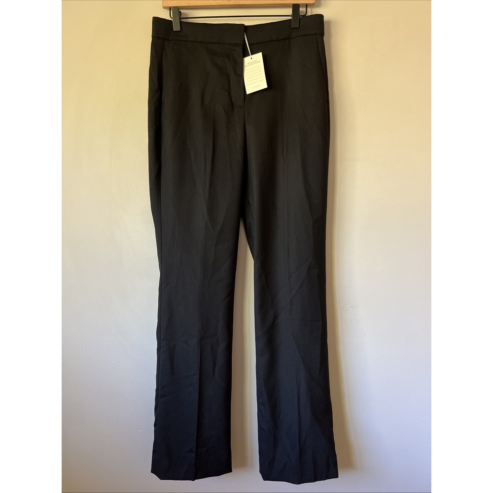 J.CREW NOVA Fides Willa Black Full Length Flare Pants Size 8T NWT Trousers